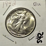 1942 Walking Liberty Half