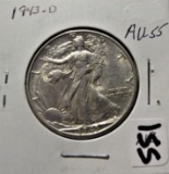 1943-D Walking Liberty Half