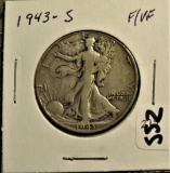 1943-S Walking Liberty Half