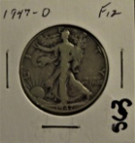 1947-D Walking Liberty Half