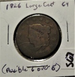 1826 Large Cent