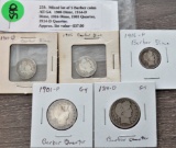 5 Barber Coins