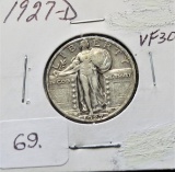 1927-D Standing Liberty Quarter