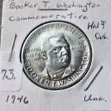 1946 Booker T Washington Half Dollar