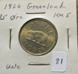 1926 25 Ore Greenland