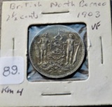 1903 2.5 Cents British North Borneo