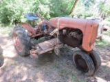 Allis Chalmers C w/Under Belly Rotorary Mower