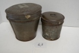 2 vintage tube pans