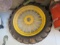 2 JOHN DEERE RIMS AND TIRES NEW TIRES