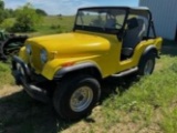 1972 CJ5 JEEP 304 V8 3 SPEED MANUAL  TRANSMISSION  RUNS