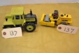 diecast tractor and roller