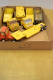 8 metal tonka construction implements