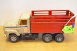 metal ERTL pickup W/ stock rack