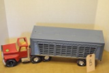 metal Nylint truck & livestock trailer