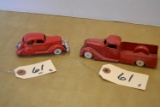 Tootsie truck and car