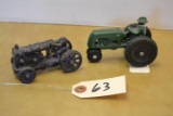 Oliver tractor and tractor