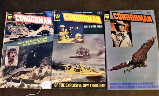 Condorman #1, #2, #3 (1981)