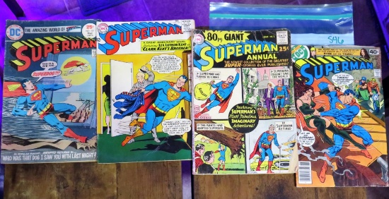 (4) DC Superman Comics