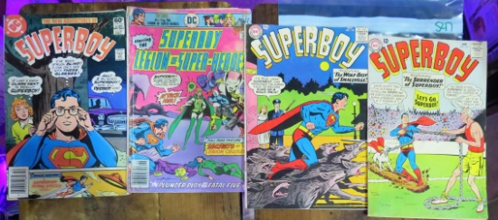 (4) DC Superboy Comics
