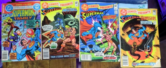 (4) DC Superman Comics