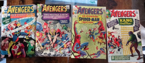 (4) Avengers Comics