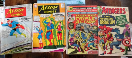 (4) Avengers Comics