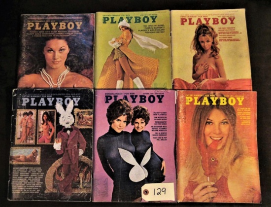 Playboy Nov70, Apr70, May70, Oct70, Jan71, Mar71