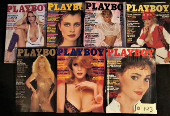 Playboy Sep83, May83, June83, July83, Aug83, Oct83, Nov83
