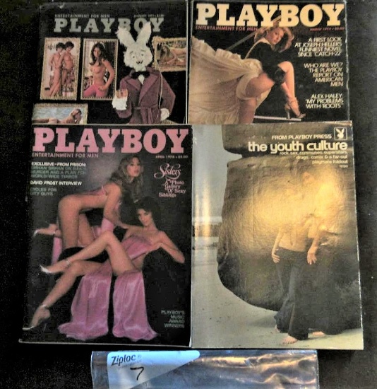 Playboy (Youth Culture) Jan71, Apr 78, Mar79