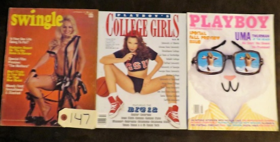 Swingle Sept 71, Playboy's College Girls, Playboy Sept 96