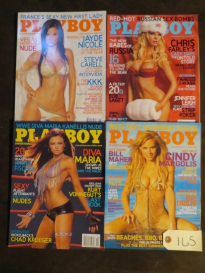Playboy Apr08, May08, June08, July08