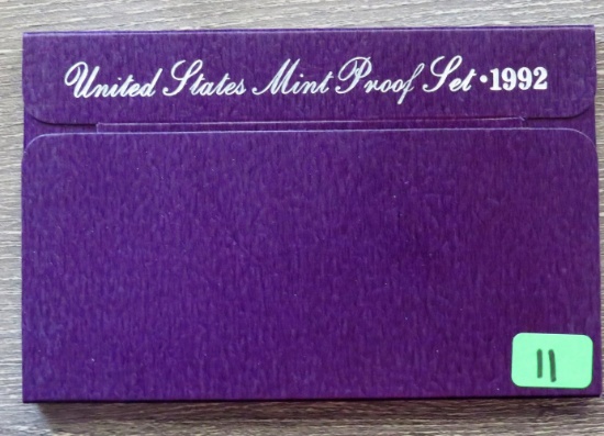 1992 US Mint Proof Set