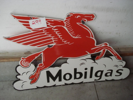 Mobile Oil 2-sided Pegasus 45”