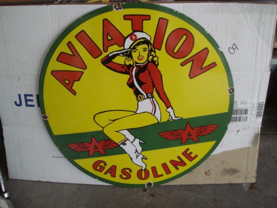 Aviation 30” sign