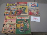 5-10? comics – 2-Buzzy, Blonde, Leathernecks Boy