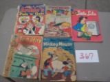 4-10? & 1-25? comics – Arches Issue #1, Mikey Mouse, Dare Devil, Little Lulu, Tom & Jerry