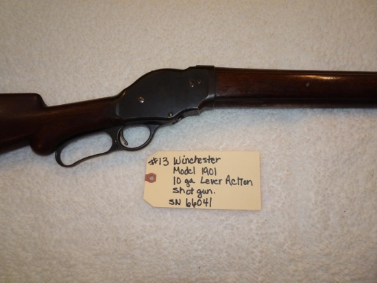 Winchester Model 1901 10 ga. Lever Action Shotgun