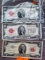 (3) $2 Red Seal Notes