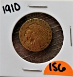 1910 $5 Liberty Gold Piece