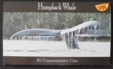 Humpback Whale $5 Comm Coin