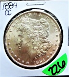 1884 CC Morgan Silver Dollar
