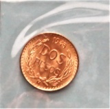 2 Peso Mexican Gold Piece