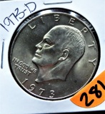 1973-D Eisenhower Dollar