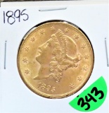 1895 Liberty $20 Gold Piece