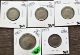 (5) Foreign Coins