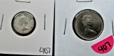 2 Canadian Coins