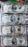 (4) $5 Red Seal Notes