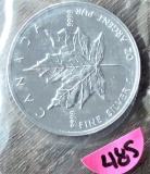 Canada 1993 $5 Silver Round