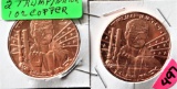 (2) Trumpinator 1oz Copper Coins