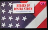 Hero's of Desert Storm $10 Comm Coin
